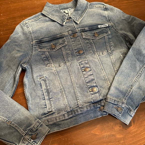 DKNY JEANS Denim Jean Jacket - Picture 1 of 8